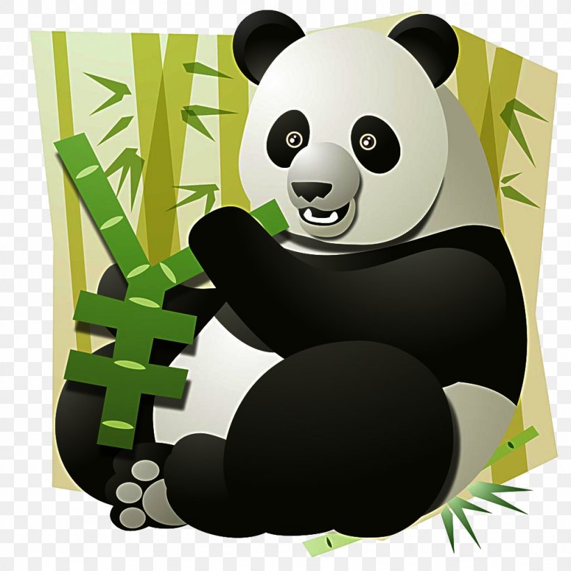 Giant Panda Bear Bamboo Panda Illustration, PNG, 1024x1024px, Giant Panda, Bamboo, Bamboo Panda, Bear, Carnivoran Download Free