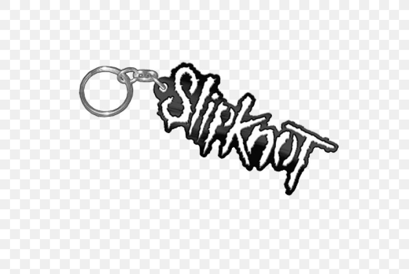 Key Chains Slipknot Ring Black Logo Slipknot Ring Black Logo Product, PNG, 550x550px, Key Chains, Black And White, Brand, Fashion Accessory, Hardware Accessory Download Free