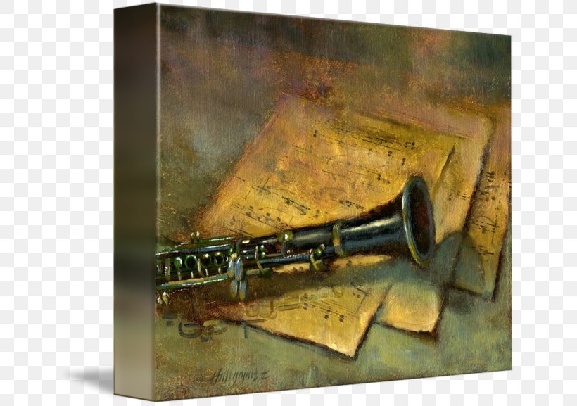Mellophone Still Life Trumpet Gallery Wrap Painting, PNG, 650x577px, Watercolor, Cartoon, Flower, Frame, Heart Download Free