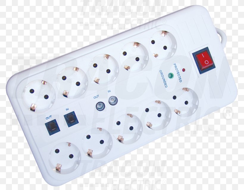 Power Strip Electrical Cable Electrical Switches Extension Cords Electrical Connector, PNG, 800x640px, Power Strip, Ac Power Plugs And Sockets, Coaxial Cable, Electrical Cable, Electrical Connector Download Free