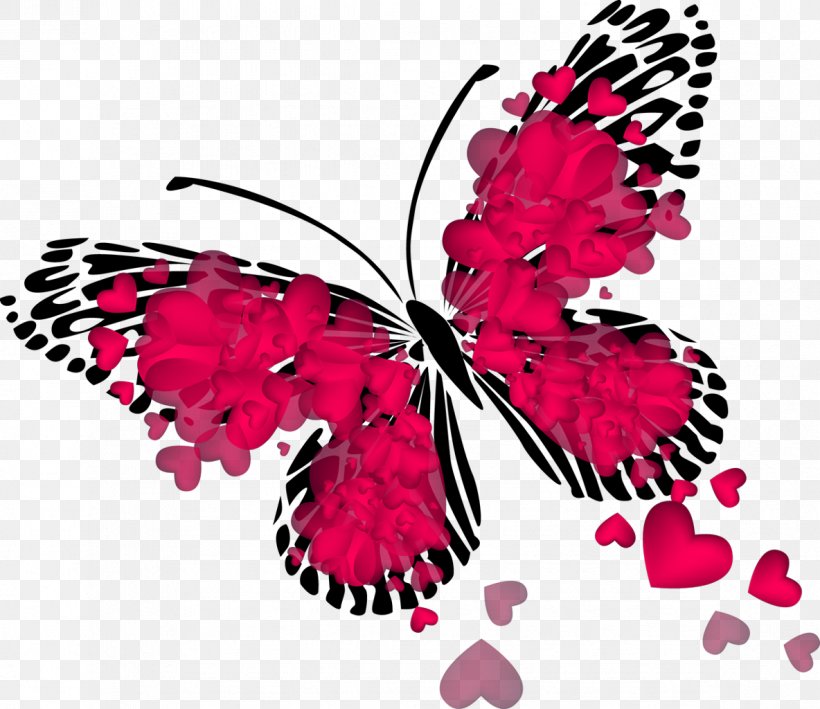 Valentine's Day Desktop Wallpaper, PNG, 1184x1024px, Valentine S Day, Arthropod, Brush Footed Butterfly, Butterfly, Drawing Download Free