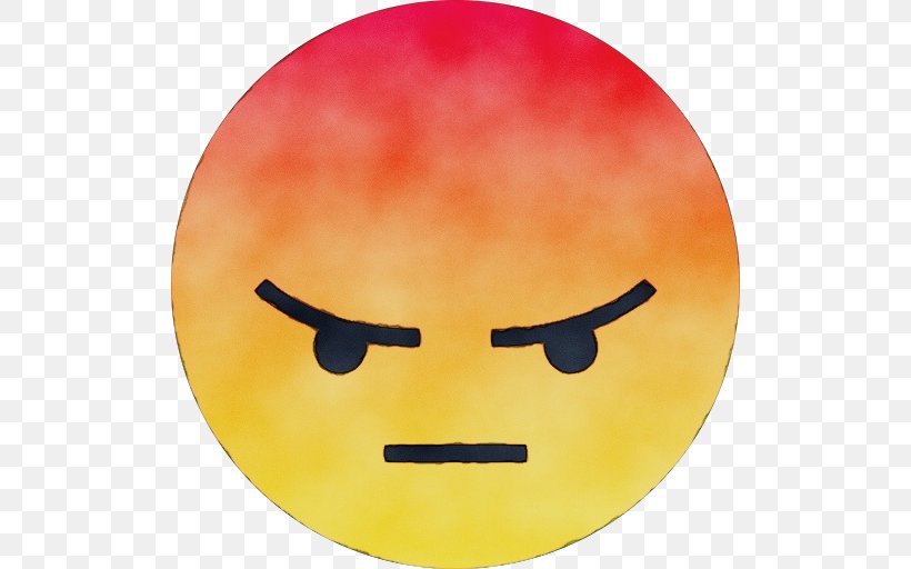 Happy Face Emoji, PNG, 512x512px, Watercolor, Anger, Cheek, Emoji, Emoticon Download Free