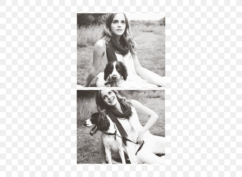 Monochrome Photography Black And White, PNG, 500x600px, Photography, Black And White, Dog, Dog Breed, Emma Watson Download Free