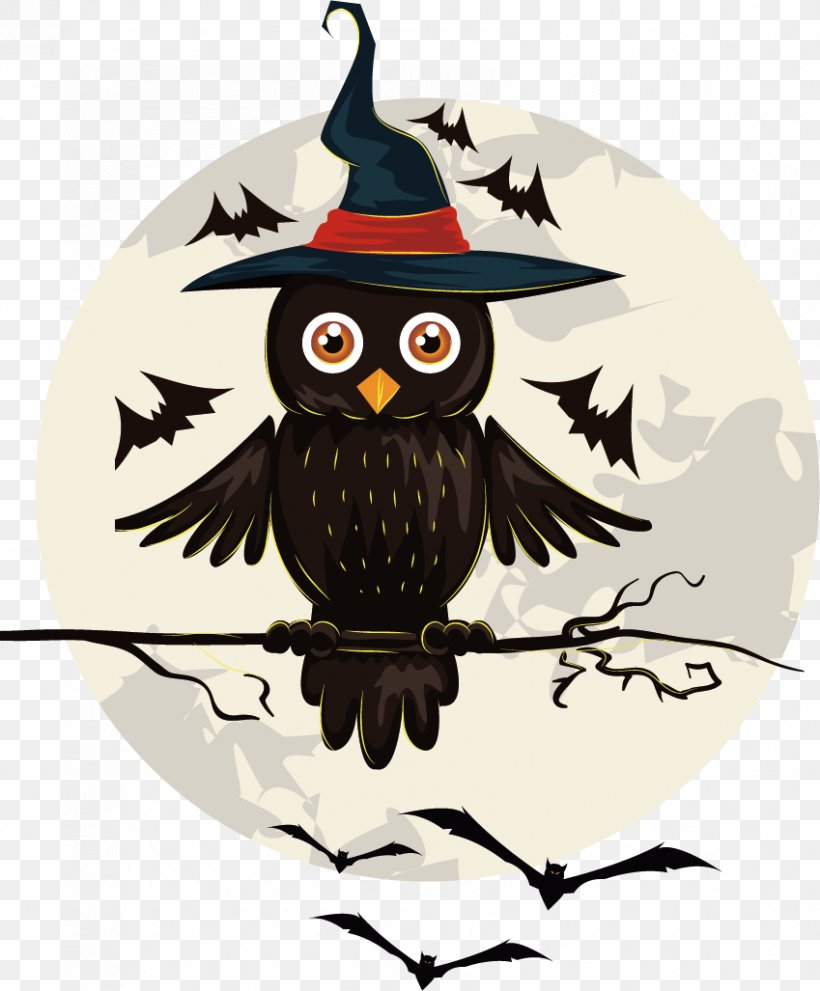 Owl Halloween Jack-o'-lantern Clip Art, PNG, 849x1027px, Owl, Beak, Bird, Bird Of Prey, Craft Download Free