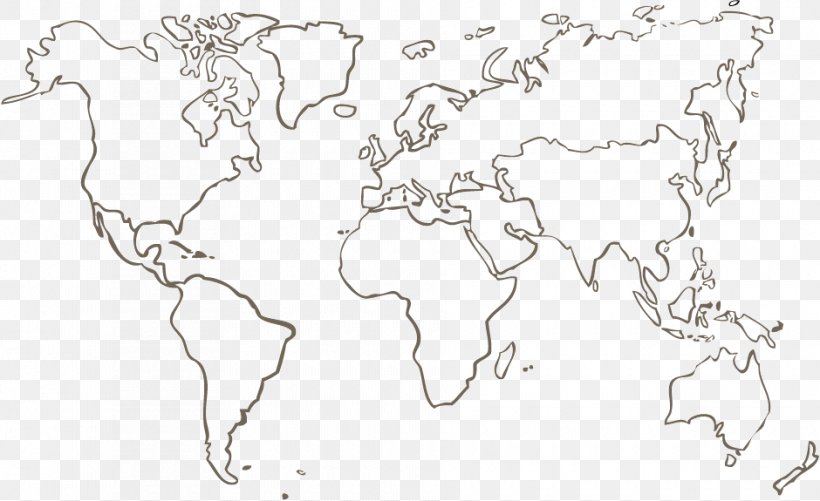 World Map Coloring Book Geography Carte Du Monde, PNG, 940x575px, World, Area, Artwork, Black And White, Carte Du Monde Download Free