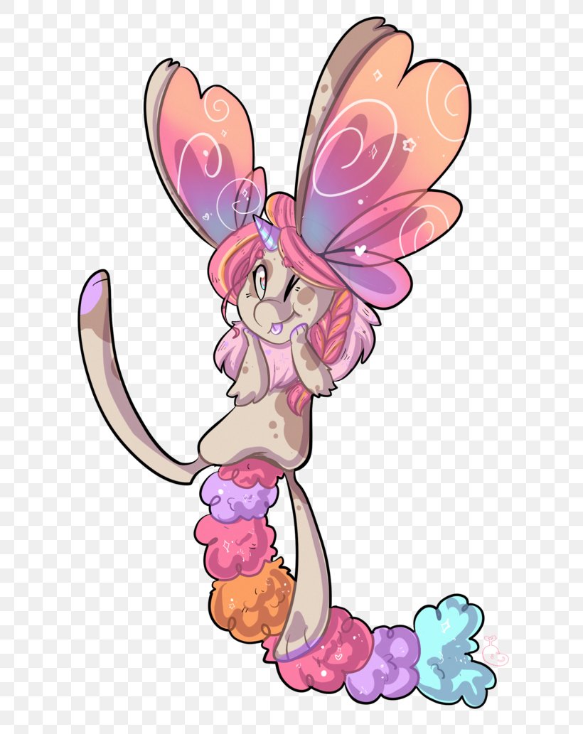 Easter Bunny Ear Rabbit Fairy, PNG, 774x1033px, Watercolor, Cartoon, Flower, Frame, Heart Download Free
