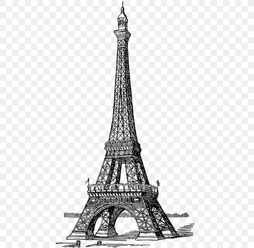 Eiffel Tower Drawing Coloring Book Notebook, PNG, 460x800px, Eiffel Tower, Adult, Black And White, Coloring Book, Crayola Download Free
