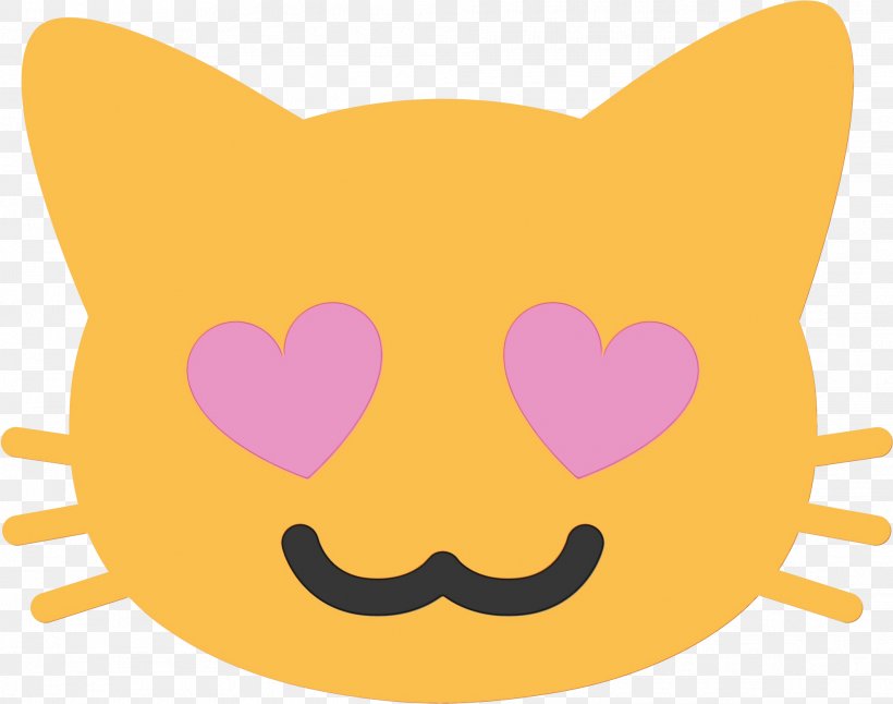 Love Heart Emoji, PNG, 1973x1556px, Emoji, Android, Cartoon, Cat, Emoticon Download Free
