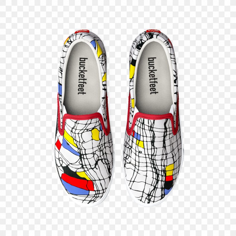 Slip-on Shoe Bucketfeet Artist Design, PNG, 1024x1024px, Shoe, Artist, Ballet Dancer, Bucketfeet, Footwear Download Free