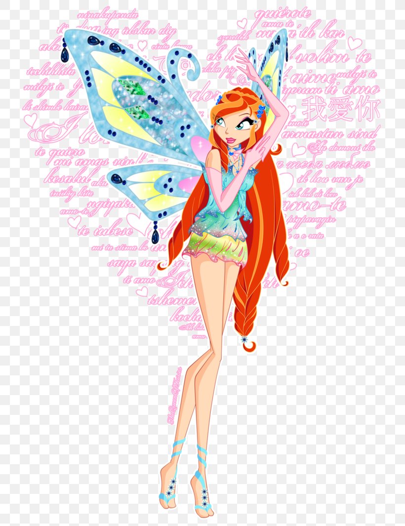 Bloom Drawing Illustration Fairy Digital Art, PNG, 751x1065px, Bloom, Art, Barbie, Costume Design, Cover Art Download Free