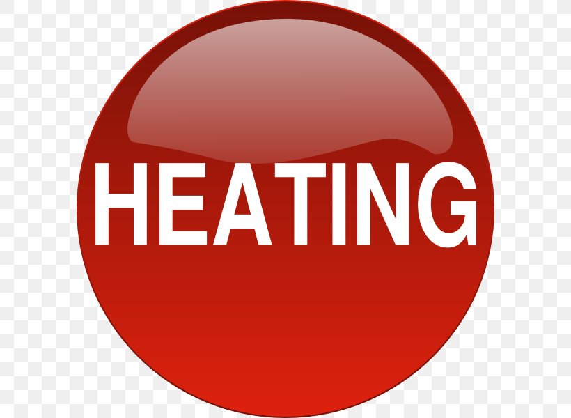 Central Heating HVAC Clip Art, PNG, 600x600px, Heat, Area, Brand, Central Heating, Heater Download Free