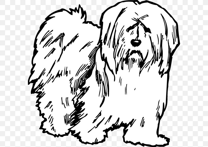 Dog Breed Old English Sheepdog Yorkshire Terrier Puli Cavalier King Charles Spaniel, PNG, 600x583px, Watercolor, Cartoon, Flower, Frame, Heart Download Free
