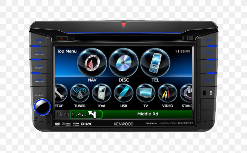 GPS Navigation Systems Car Vehicle Audio Kenwood Corporation Automotive Head Unit, PNG, 860x533px, Gps Navigation Systems, Audio Receiver, Automotive Head Unit, Av Receiver, Car Download Free