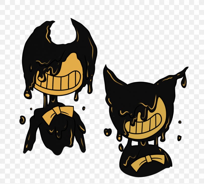 T-shirt Bendy And The Ink Machine Sleeve Drawing, PNG, 939x850px, Tshirt, Bendy And The Ink Machine, Carnivoran, Cartoon, Clothing Download Free