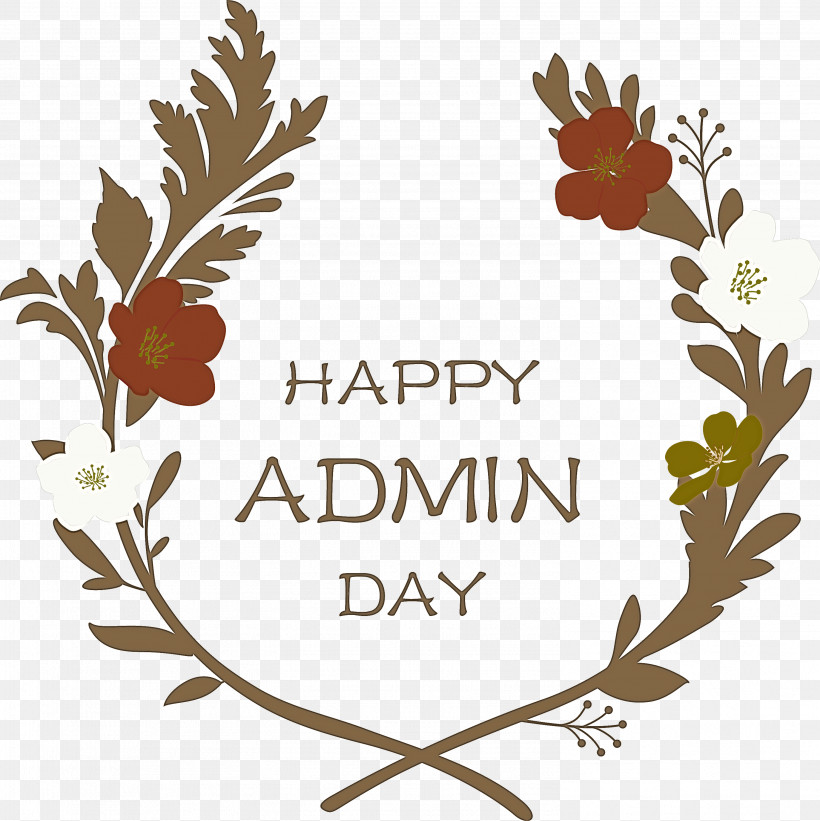 Admin Day Administrative Professionals Day Secretaries Day, PNG, 2994x3000px, Admin Day, Administrative Professionals Day, Biology, Floral Design, Flower Download Free