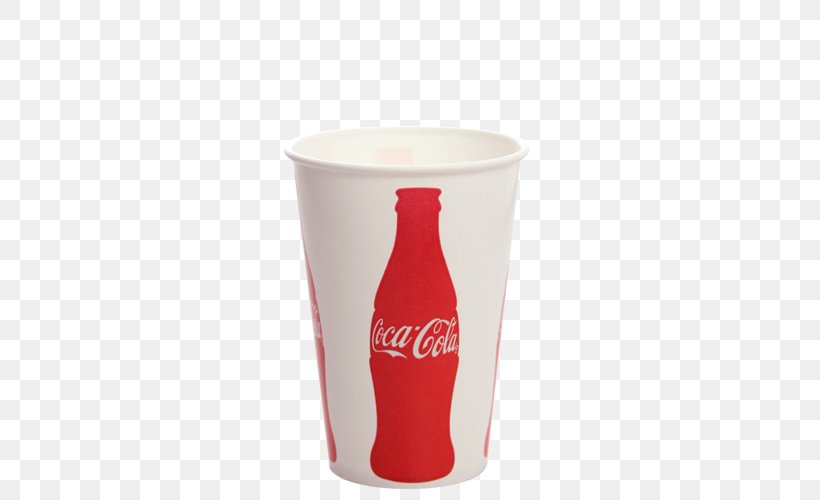 Coca-Cola Paper Cup Paper Cup Plastic, PNG, 500x500px, Cocacola, Carbonated Soft Drinks, Coca Cola, Cocacola Company, Cola Download Free