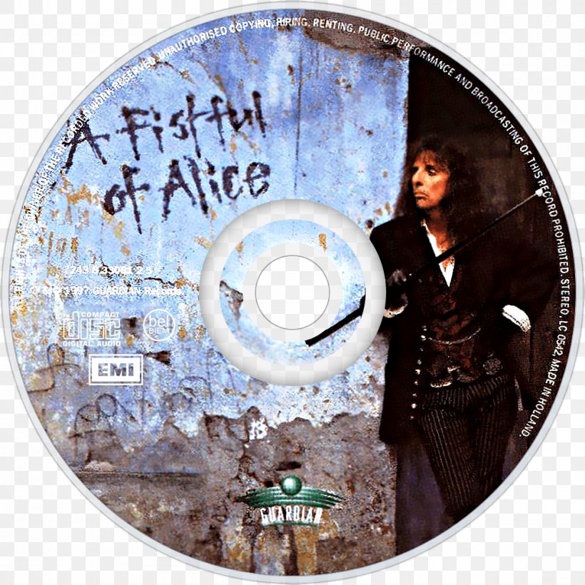 A Fistful Of Alice DVD Compact Disc STXE6FIN GR EUR Certificate Of Deposit, PNG, 1000x1000px, Dvd, Alice Cooper, Certificate Of Deposit, Compact Disc, Stxe6fin Gr Eur Download Free