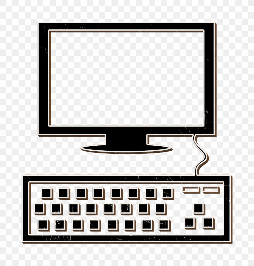 Computer Icon Workplace With Computer Monitor And Keyboard Icon Computer And Media 1 Icon, PNG, 1180x1238px, Computer Icon, Computer, Computer And Media 1 Icon, Computer Application, Data Download Free