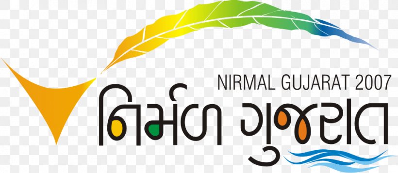 Government Of Gujarat Nirmal Logo Brand, PNG, 957x417px, Gujarat, Area, Brand, Climate Change, Government Download Free