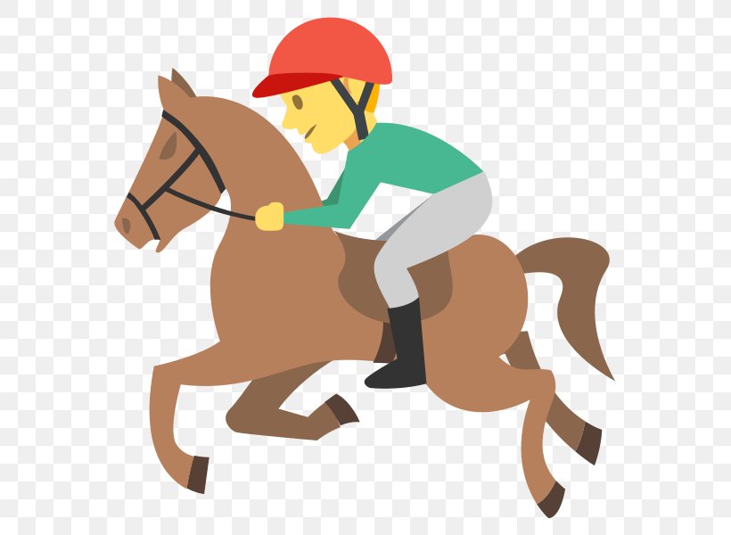 Horse Racing Emoji Equestrian Jockey, PNG, 600x600px, Horse, Arm, Art, Cartoon, Cowboy Download Free