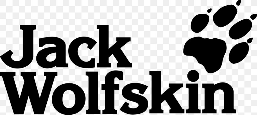 Logo Jack Wolfskin Iron-on Brand Sticker, PNG, 1024x460px, Logo, Black And White, Brand, Clothing, Company Download Free