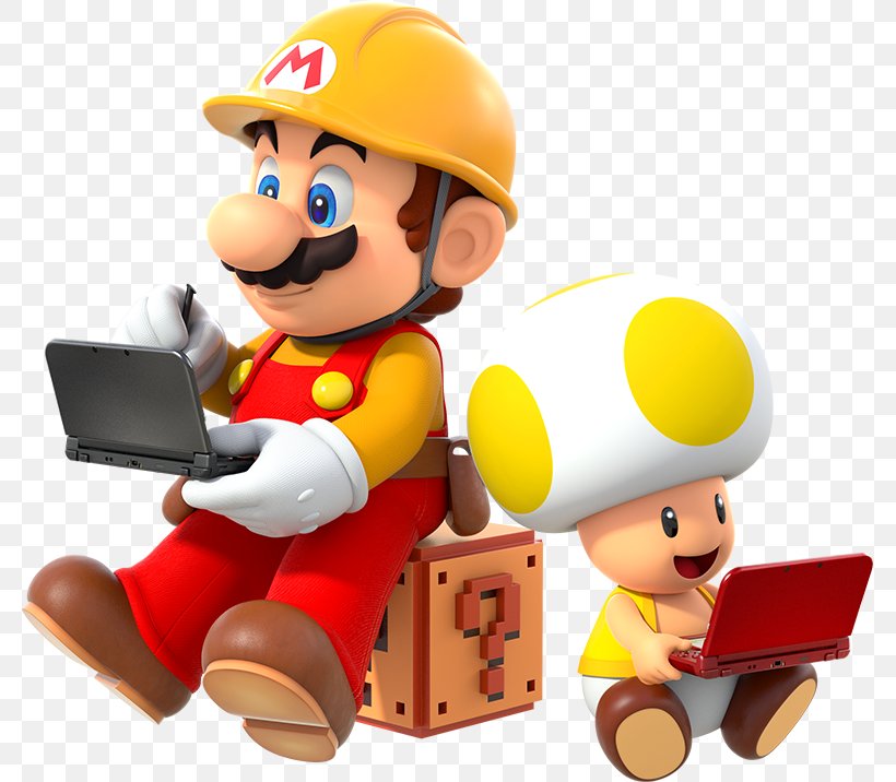 Super Mario Maker Super Mario Bros. New Super Mario Bros, PNG, 779x716px, Super Mario Maker, Figurine, Mario, Mario Bros, Mario Series Download Free