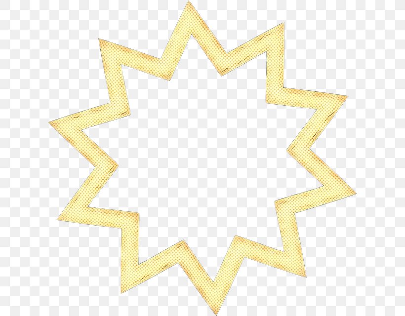 Yellow Font Star, PNG, 626x640px, Pop Art, Retro, Star, Vintage, Yellow Download Free