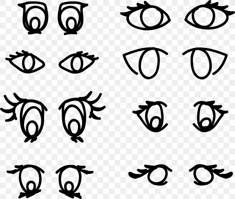 Eye Drawing Clip Art, PNG, 2296x1952px, Eye, Area, Art, Black, Black And White Download Free