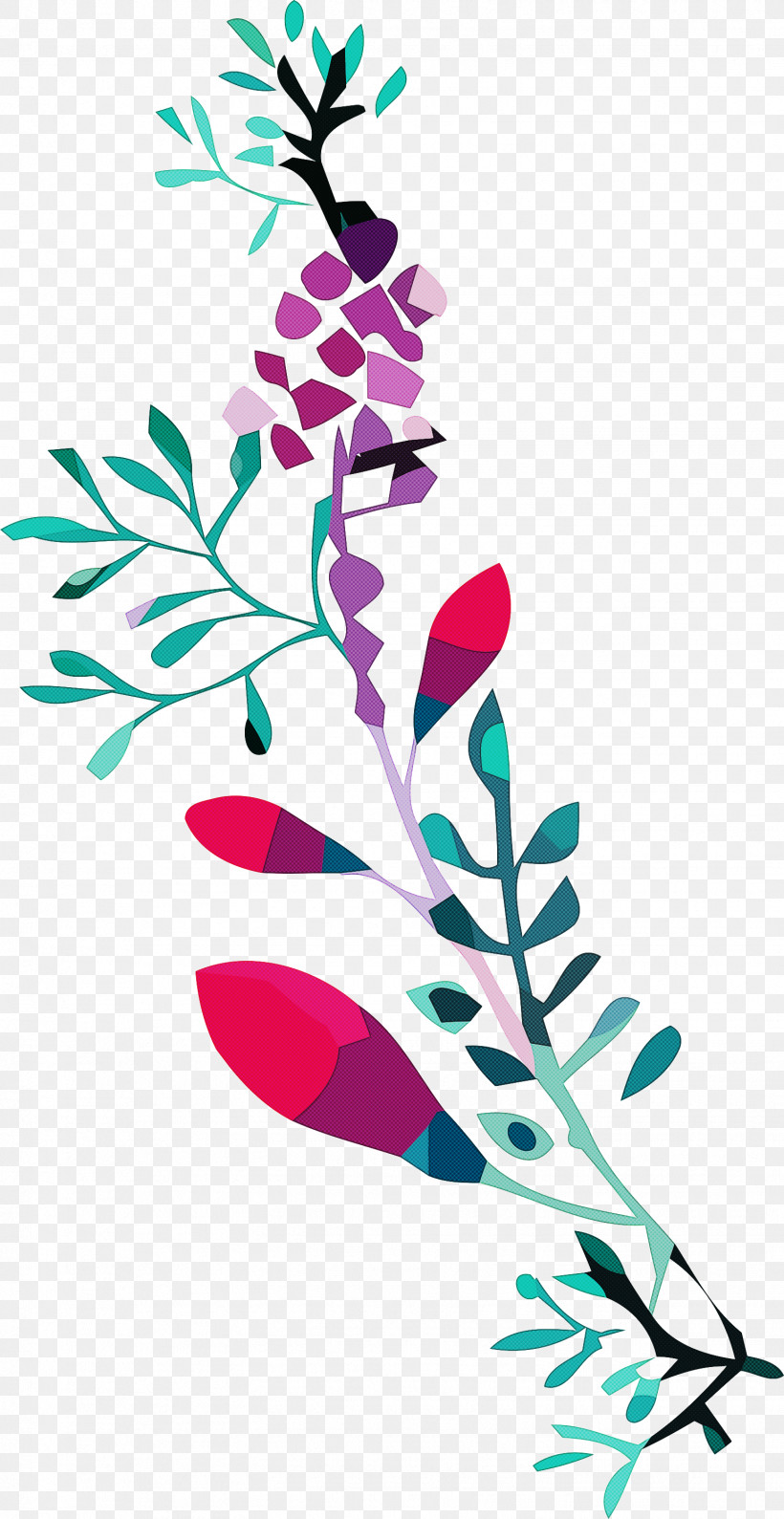 Flower, PNG, 1547x2999px, Flower, Branching, Flora, Floral Design, Leaf Download Free