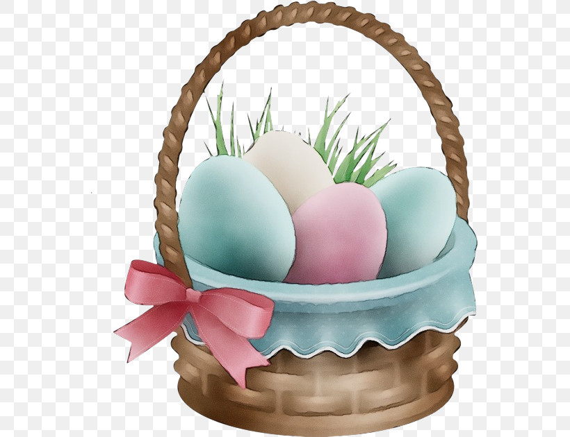 Easter Egg, PNG, 557x630px, Watercolor, Basket, Bird Nest, Easter, Easter Egg Download Free