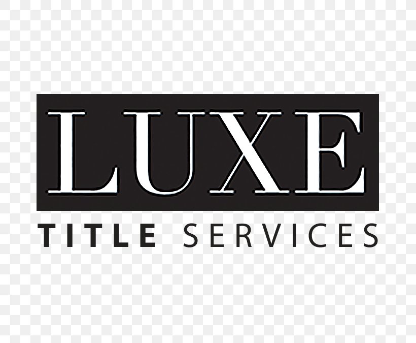 LUXE Title Services Smith & Associates Real Estate, PNG, 675x675px, Title, Brand, Business, Company, Hotel Download Free