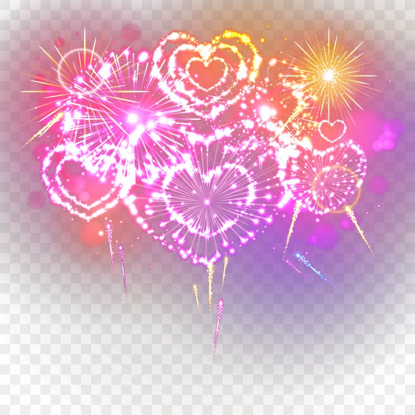 Fireworks, PNG, 4000x4000px, Watercolor, Cartoon, Flower, Frame, Heart Download Free