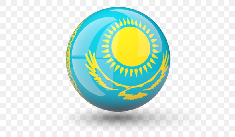 Flag Of Kazakhstan Vector Graphics Illustration, PNG, 640x480px, Kazakhstan, Ball, Brand, Flag, Flag Of Kazakhstan Download Free