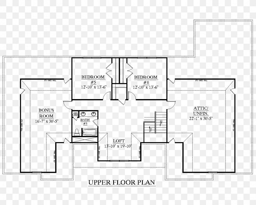 Floor Plan House Plan Paper Design, PNG, 1280x1024px, Floor Plan, Area, Bedroom, Black And White, Bonus Room Download Free