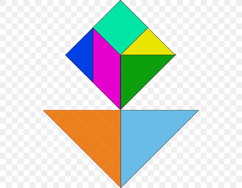 Tangram Puzzle Clip Art, PNG, 529x640px, Tangram, Area, Art Paper, Coloring Book, Diagram Download Free