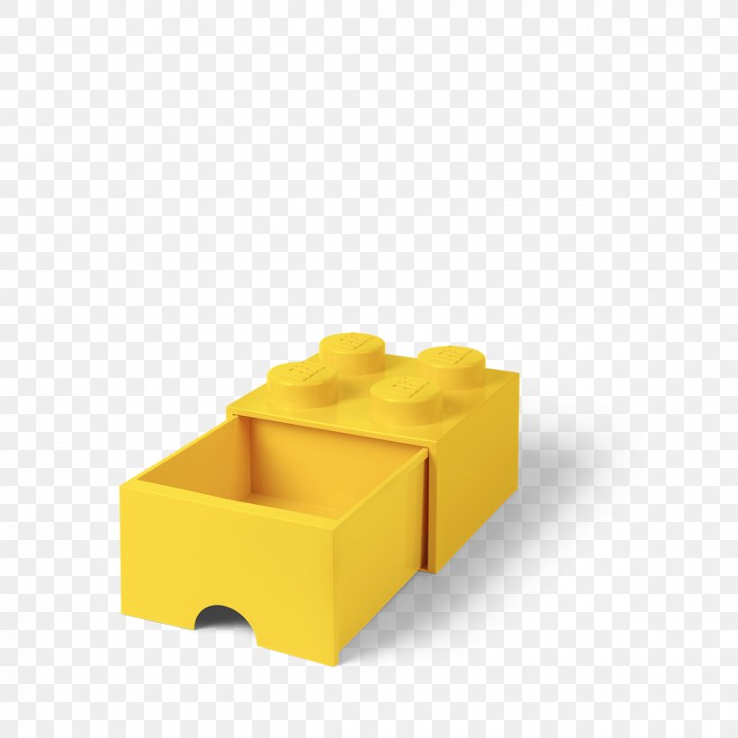 Yellow Room Copenhagen LEGO Storage Brick 1 Box The Lego Group, PNG, 1200x1200px, Yellow, Blue, Box, Brick, Drawer Download Free