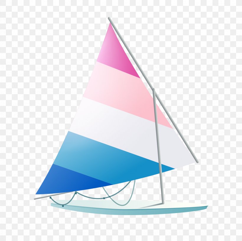 Sailboat, PNG, 1181x1181px, Sailboat, Animation, Boat, Cartoon, Cone Download Free