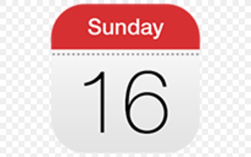 Calendar IOS 7, PNG, 512x512px, Calendar, Apple, Area, Brand, Business Download Free