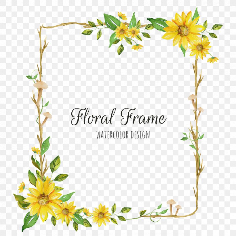 Floral Design, PNG, 1200x1200px, Flower, Color, Floral Design, Floral Frame, Picture Frame Download Free