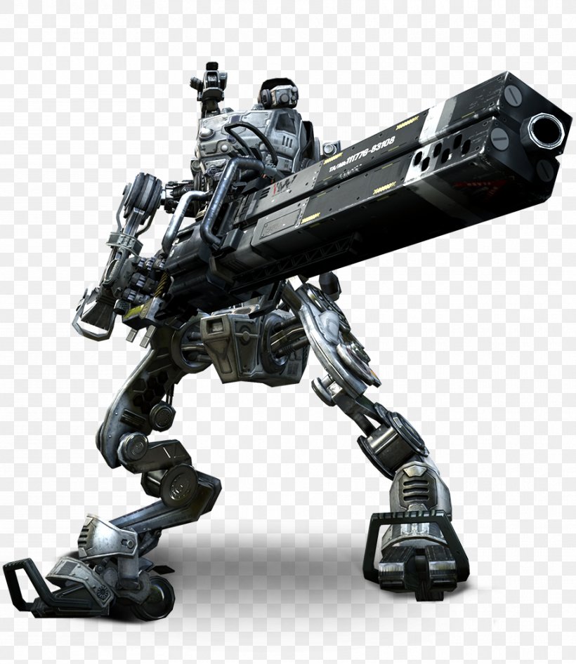 Titanfall 2 Xbox One Mecha Railgun, PNG, 910x1050px, Titanfall 2, Chain Gun, Machine, Mecha, Military Robot Download Free