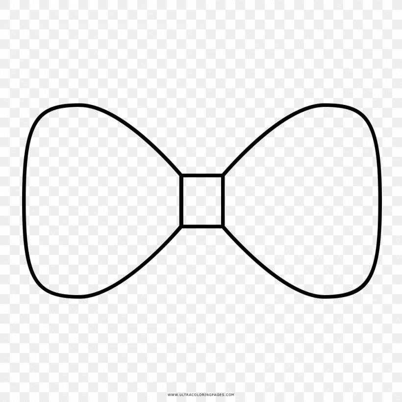 Bow Tie Butterfly Drawing Necktie Coloring Book, PNG, 1000x1000px, Bow Tie, Area, Ausmalbild, Black, Black And White Download Free