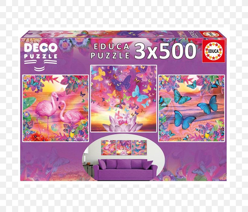 Jigsaw Puzzles Puzz 3D Educa Borràs Toy 3D-Puzzle, PNG, 700x700px, Jigsaw Puzzles, Online Shopping, Playset, Purple, Puzz 3d Download Free