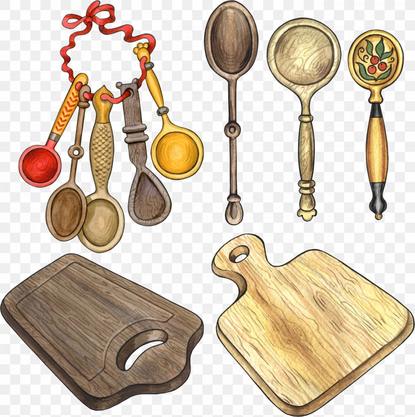 Kitchenware Cutting Boards Ladle Kitchen Utensil Cooking Ranges, PNG, 2829x2846px, Kitchenware, Brass, Cloth Napkins, Cooking Ranges, Cutlery Download Free