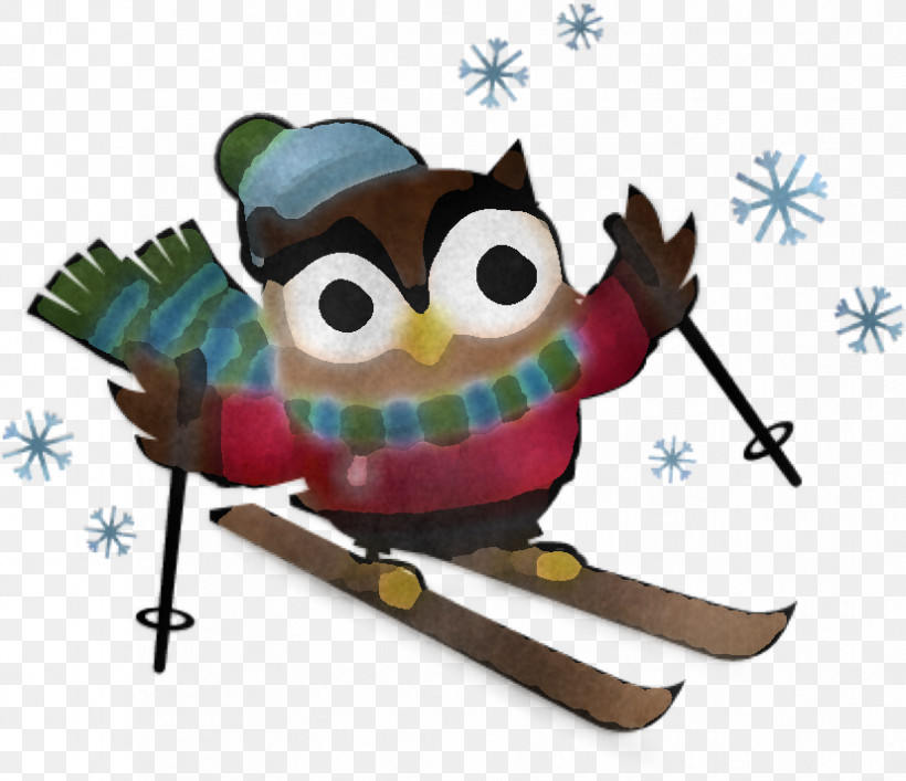 Owl Cartoon Animation Recreation Winter Sport, PNG, 827x714px, Owl, Animation, Bird, Cartoon, Recreation Download Free