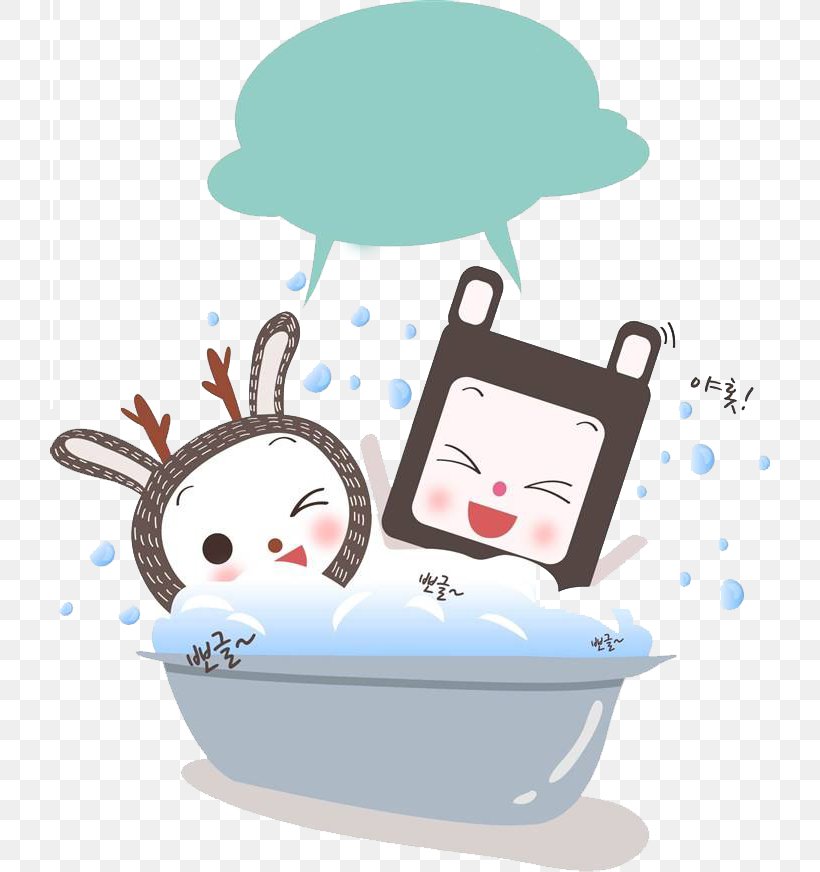Bathing Cartoon Illustration, PNG, 720x872px, Bathing, Bag, Baths, Bubble Bath, Cartoon Download Free