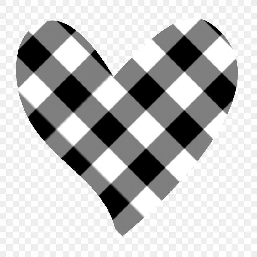 Black And White Heart Clip Art, PNG, 1200x1200px, Black And White, Black, Color, Heart, Symbol Download Free