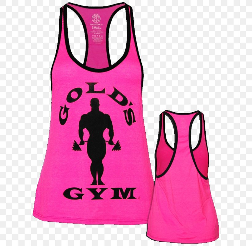 Gold's Gym Fitness Centre T-shirt Physical Fitness Top, PNG, 800x800px, Fitness Centre, Active Tank, Bodybuilding, Brand, Clothing Download Free