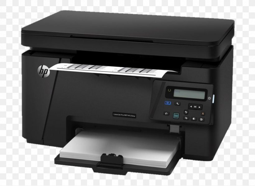 Hewlett-Packard HP LaserJet Pro M125 Multi-function Printer, PNG, 1000x734px, Hewlettpackard, Dots Per Inch, Electronic Device, Hp Deskjet, Hp Laserjet Download Free