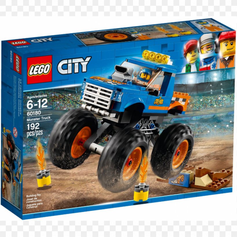 Lego City LEGO 7280 City Straight & Crossroad Plates Toy Lego Minifigure, PNG, 980x980px, Lego City, Lego, Lego Minifigure, Monster Truck, Motor Vehicle Download Free