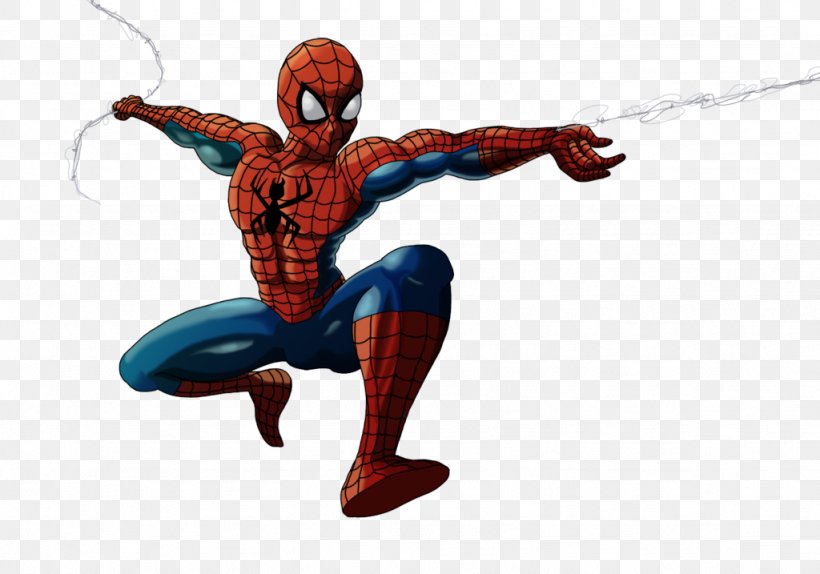 Spider-Man Superhero Cartoon Comics, PNG, 1024x717px, Spiderman, Action Figure, Amazing Spiderman, Animation, Art Download Free